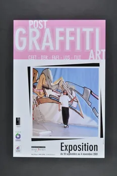 Truskool affiche Exposition Post-Graffiti Art Midi-Pyrénées, France 2001 2002.168.12 Photo Mucem