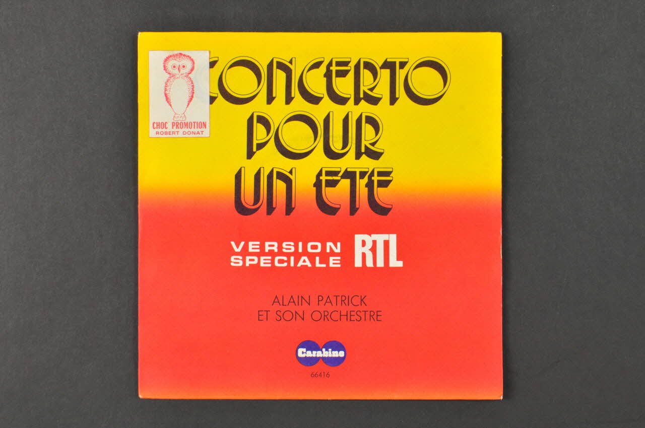 disque 45 tours A pobreza 2001.69.16.2730.1-2 Photo Mucem