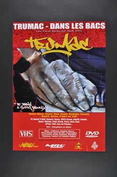 Truskool affiche Affiche de la vidéo Trumac Midi-Pyrénées, France 2000 2002.168.9 Photo Mucem