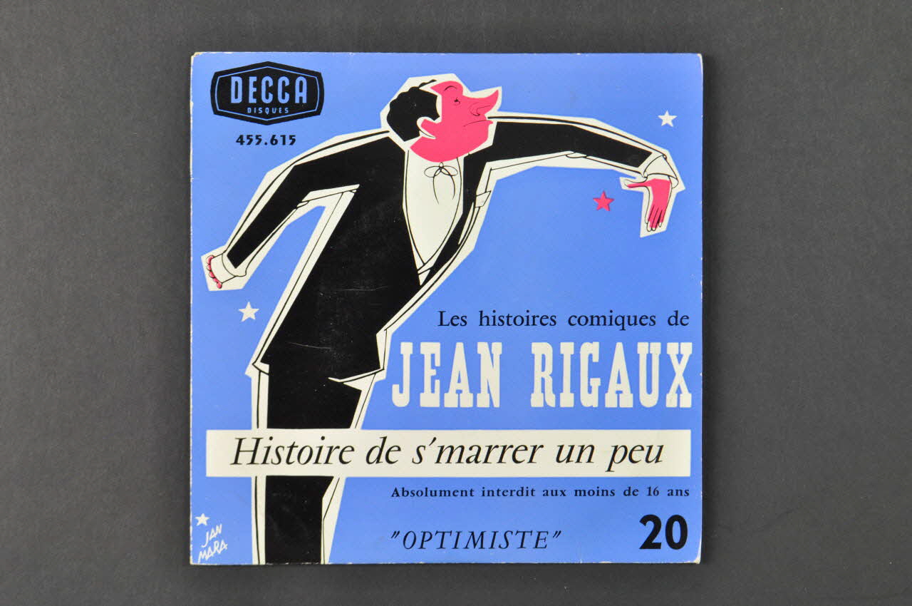 disque 45 tours Optimiste 2001.69.16.2736.1-2 Photo Mucem