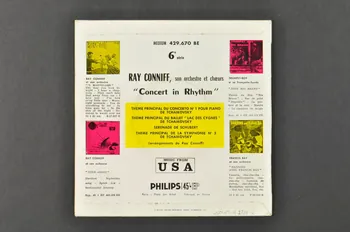 disque 45 tours Thème prinicpal de la symphonie n°5 de Tchaïkovsky 2001.69.16.2738.1-2  Photo Mucem