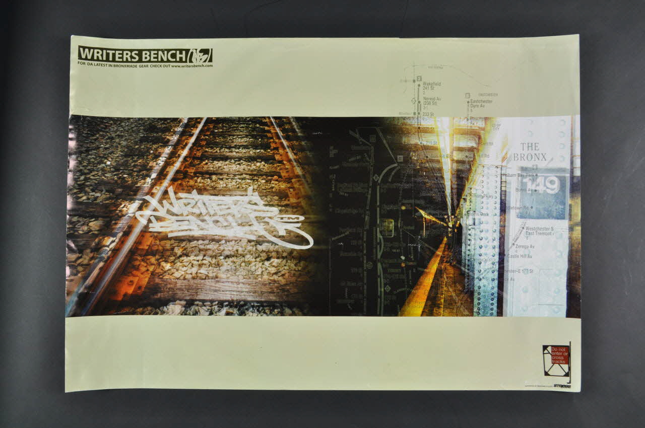 Writers Bench affiche Poster Writers Bench Etats-Unis 2000-2001 2002.17.8 Photo Mucem