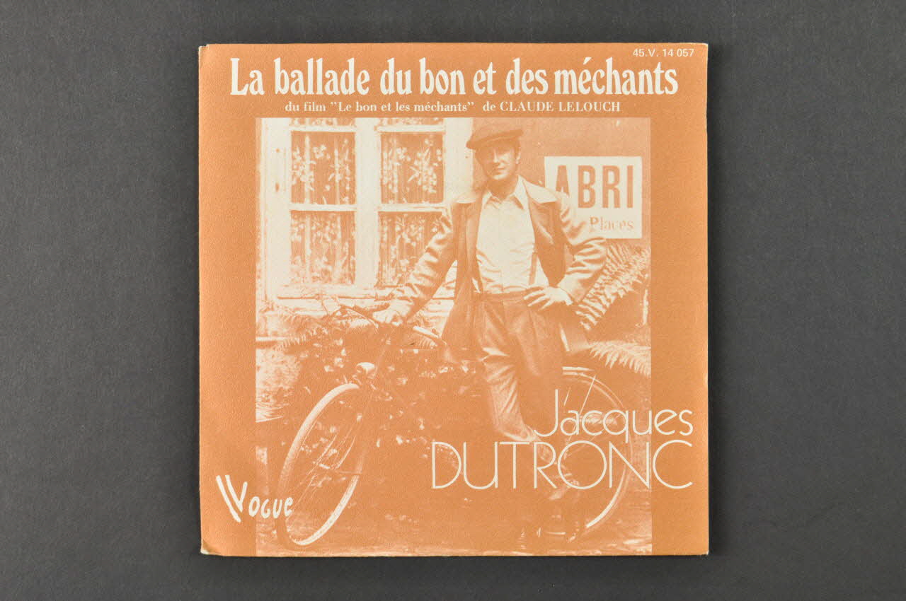 disque 45 tours La ballade du bon et des méchants 2001.69.16.2789.1-2  Photo Mucem
