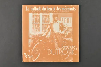 disque 45 tours La ballade du bon et des méchants 2001.69.16.2789.1-2 Photo Mucem