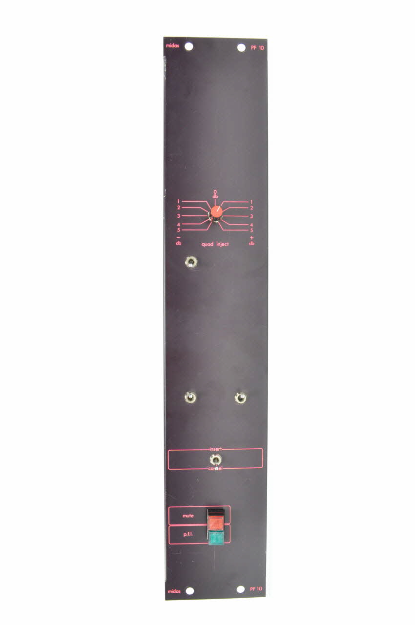 Midas tranche électronique Londres(Angleterre) 1976 2002.183.1.4.10 Photo Mucem