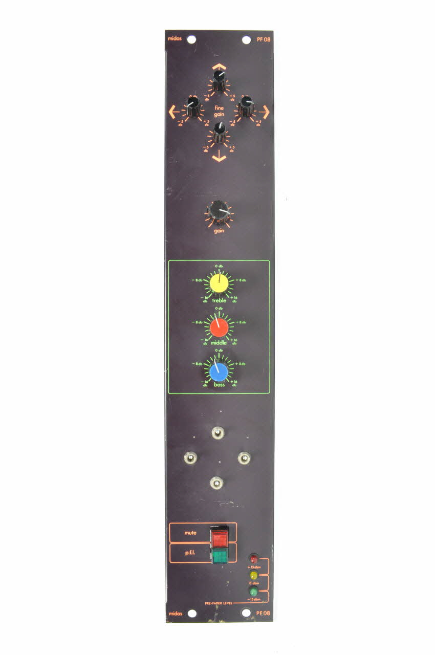 Midas tranche électronique Angleterre 1976 2002.183.1.4.12 Photo Mucem