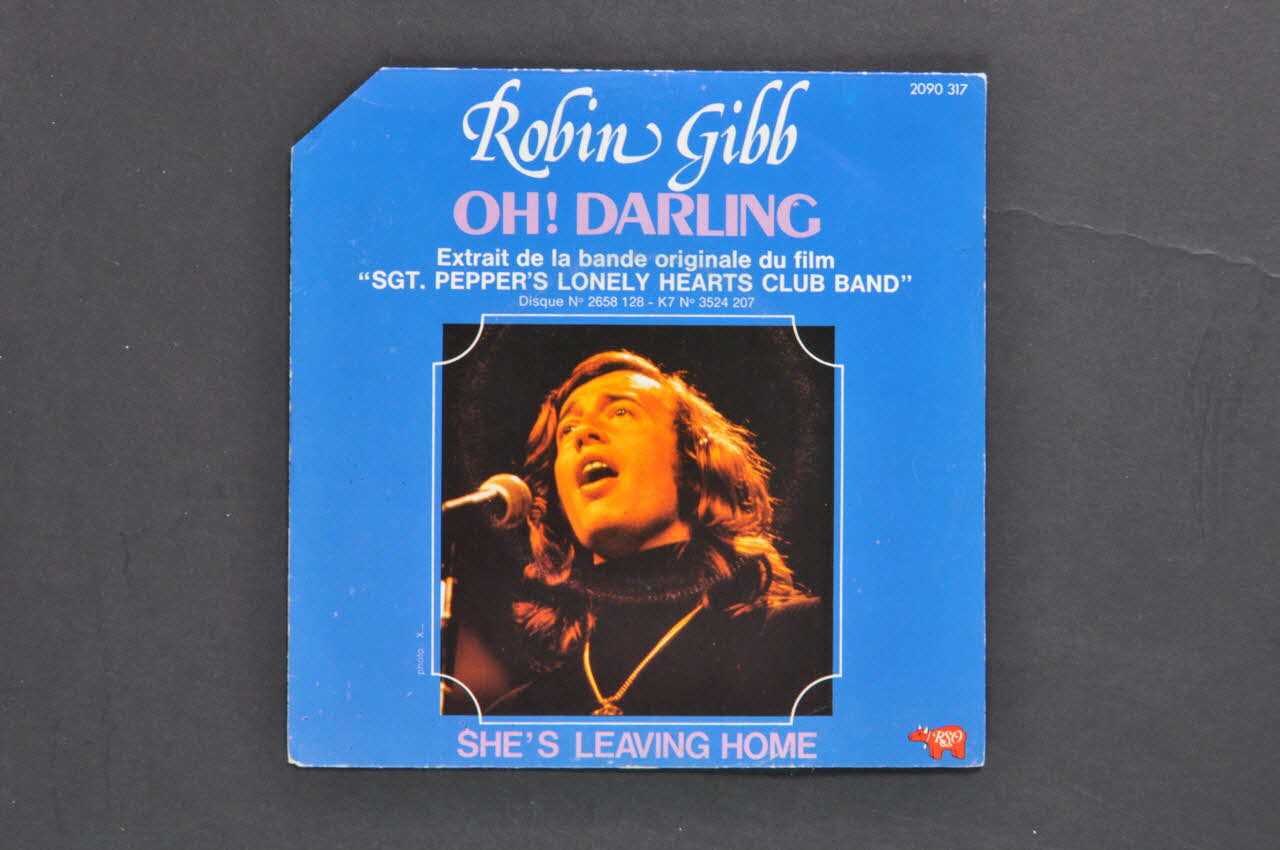 disque 45 tours Oh ! Darling ! 2001.69.16.2798.1-2 Photo Mucem