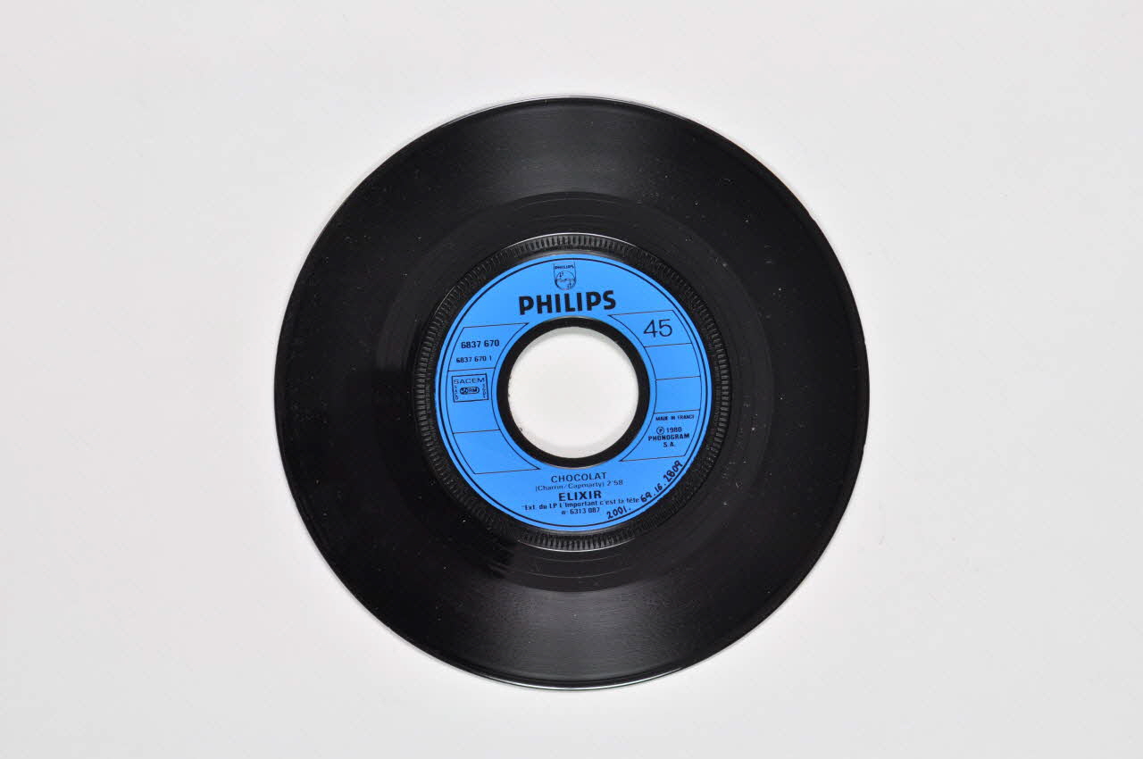 disque 45 tours Stop il est trop tard 2001.69.16.2809 Photo Mucem