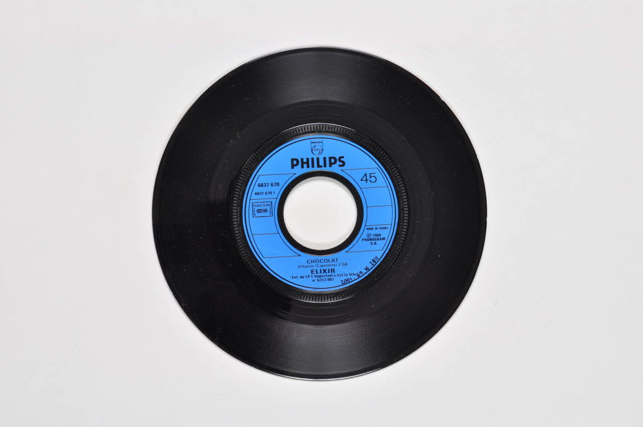 disque 45 tours Stop il est trop tard 2001.69.16.2811 Photo Mucem