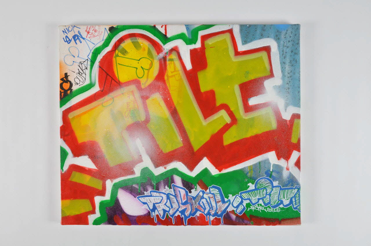 Tilt tableau Graffitis-graffiti Midi-Pyrénées, France 2002 2002.22.1.2 Photo Mucem