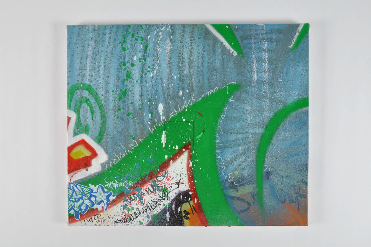 Tilt tableau Graffitis-graffiti Midi-Pyrénées, France 2002 2002.22.1.4 Photo Mucem