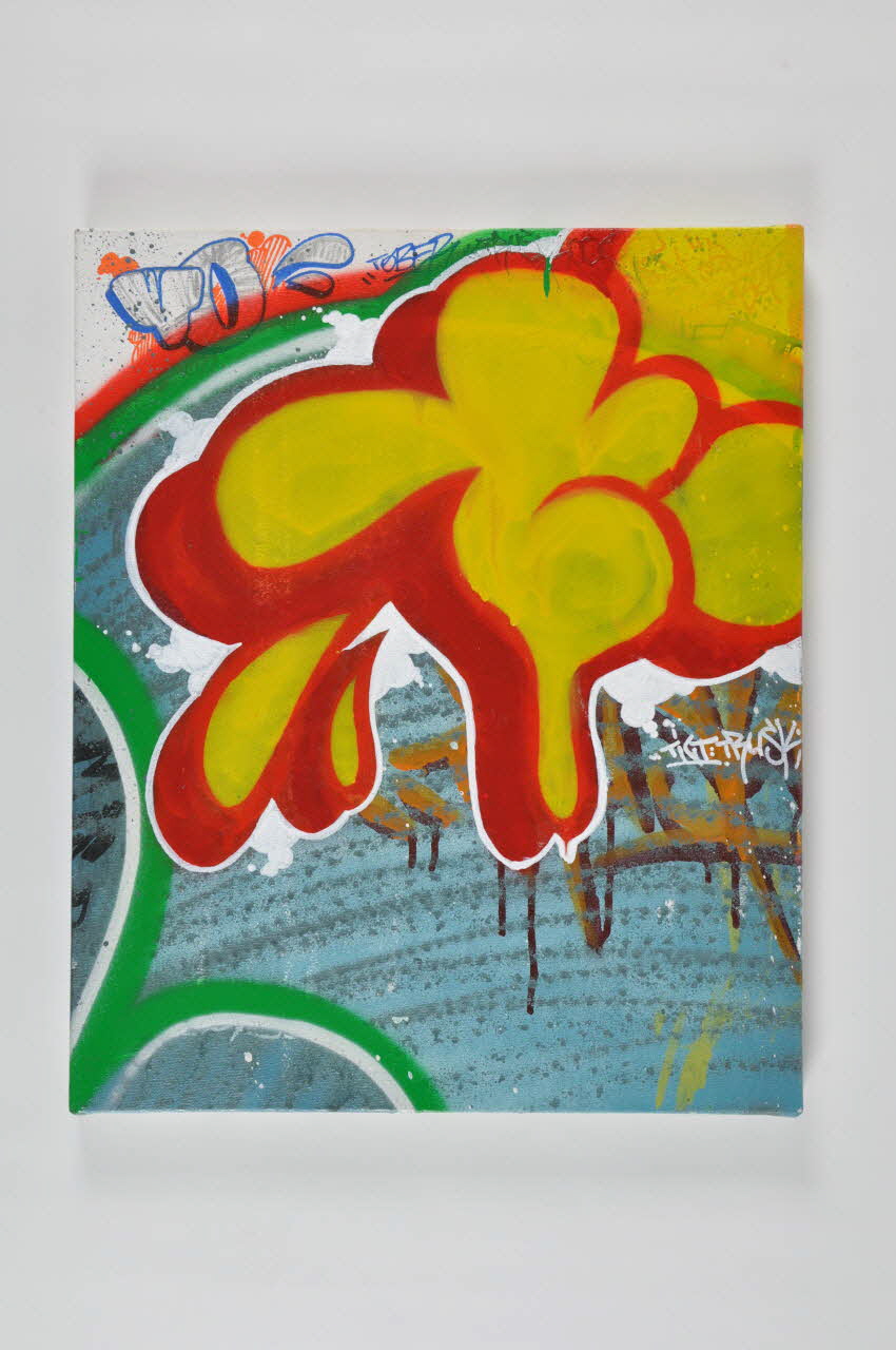 Tilt tableau Graffitis-graffiti Midi-Pyrénées, France 2002 2002.22.1.6 Photo Mucem