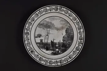 assiette plate 1947.19.2 Photo Mucem