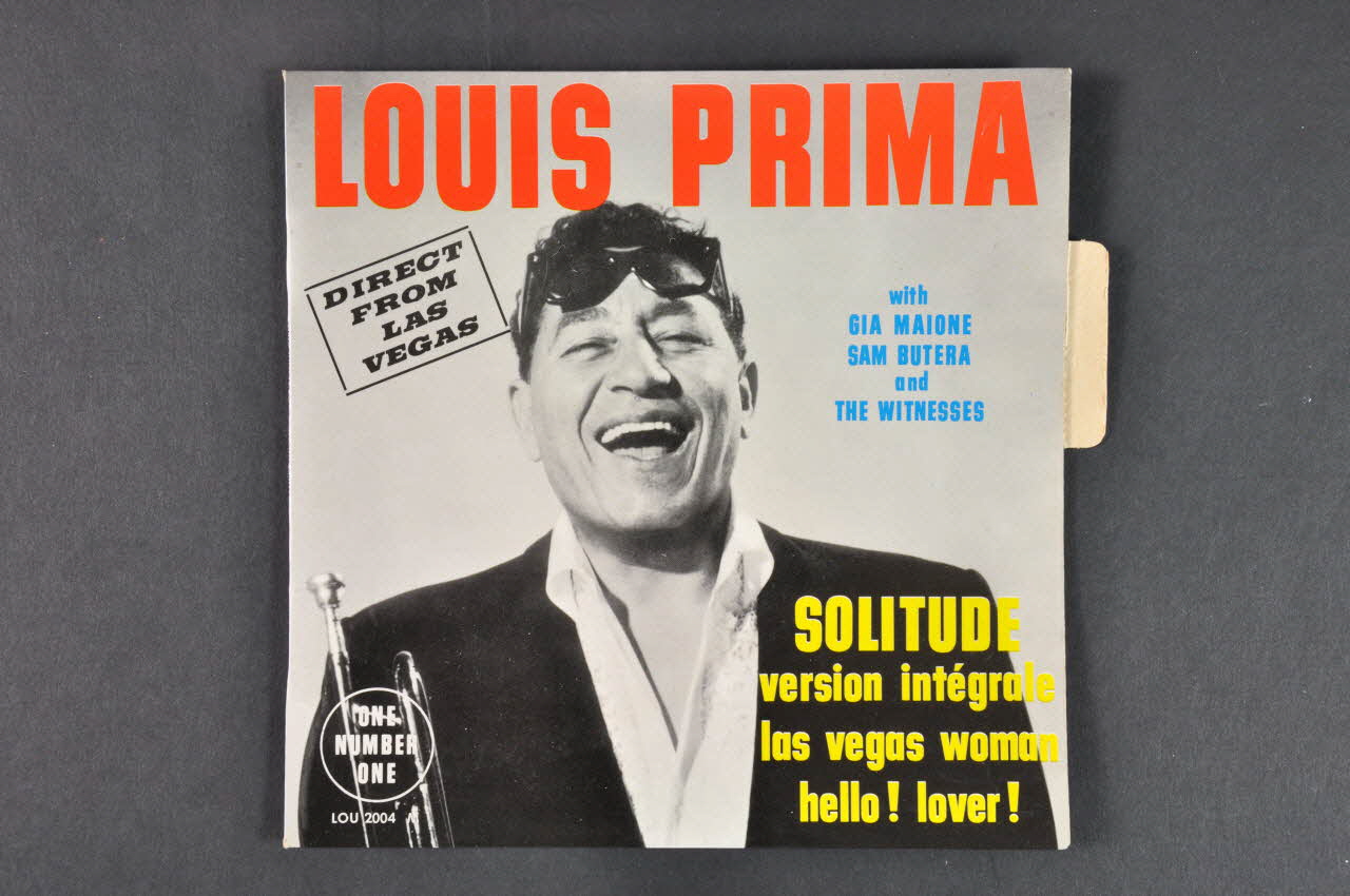 pochette de disque Las Vegas woman 2001.69.16.2901 Photo Mucem