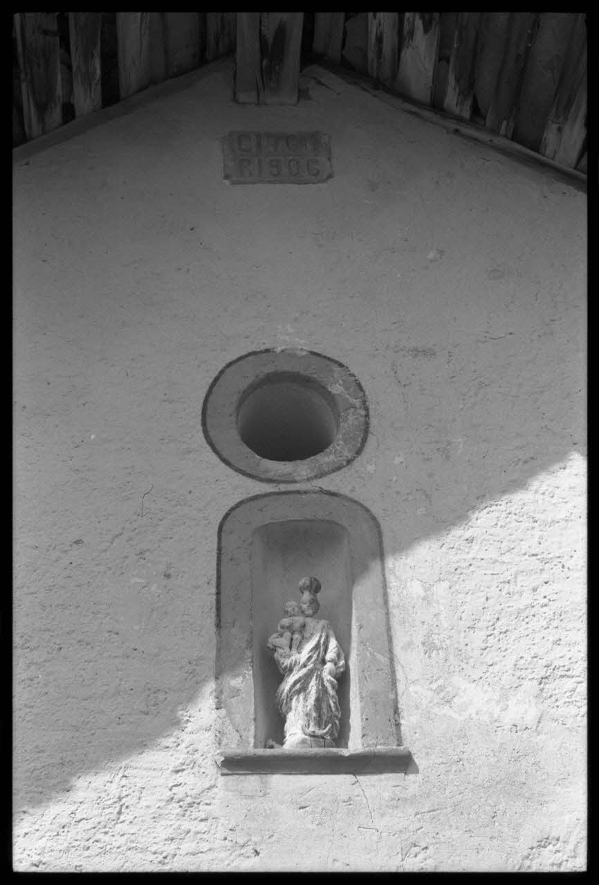 Jean Cuisenier photographie Enquête conduite par Jean Cuisenier en Suisse (du 25 mars au 8 avril 1972) Canton du Valais, Suisse 1972/4/5 Ph.1972.97.63 Photo
