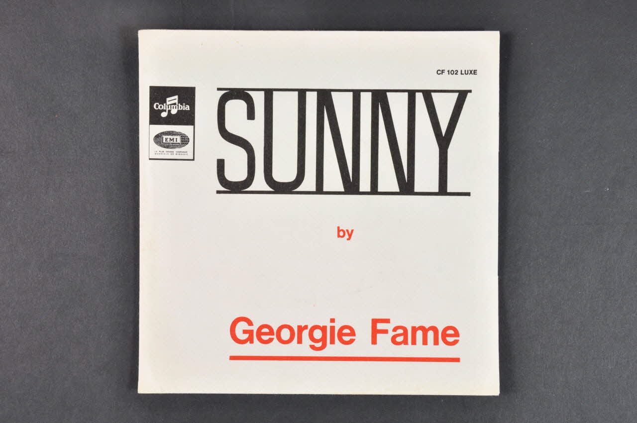 pochette de disque Sunny 2001.69.16.2924 Photo Mucem