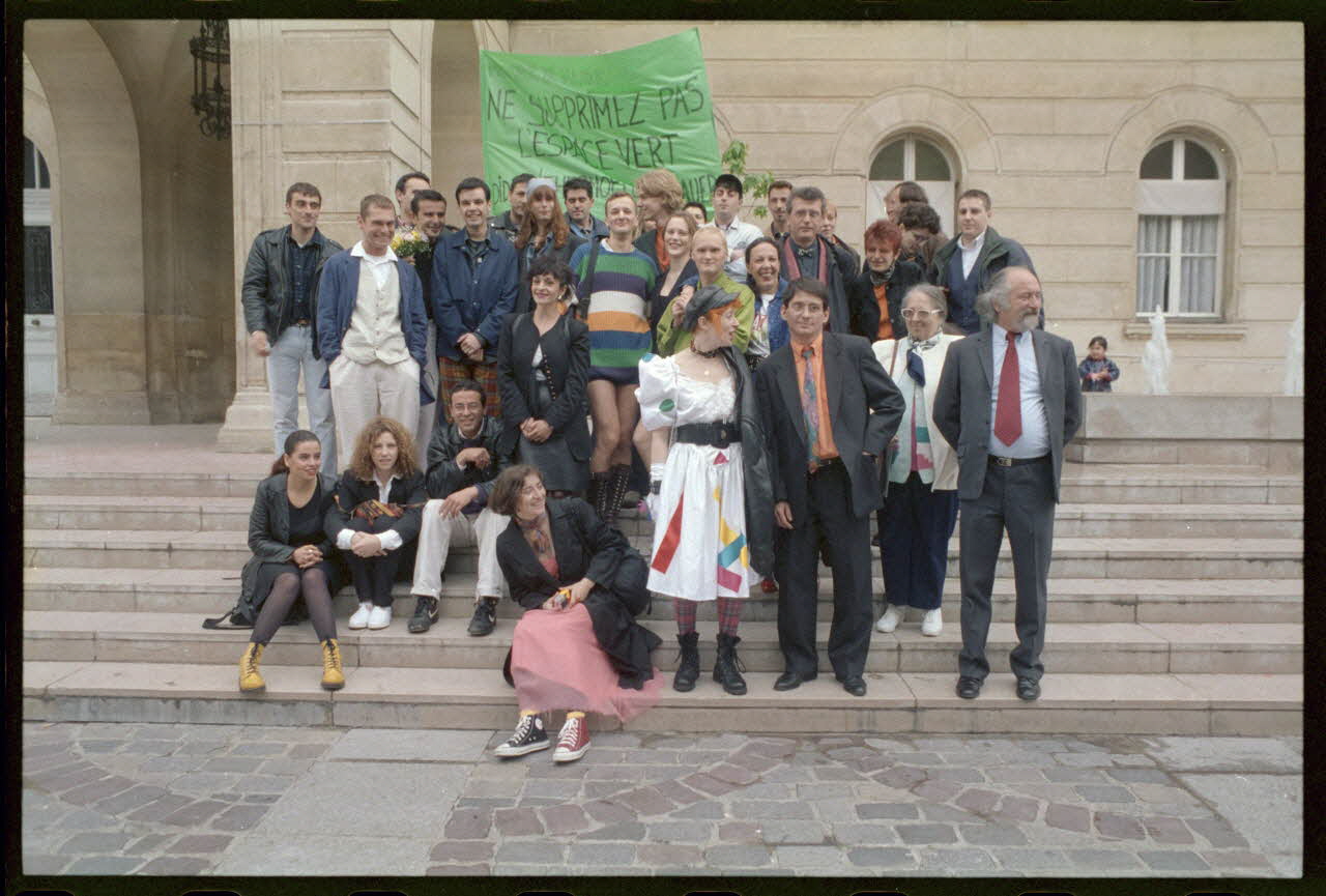 Tom Craig négatif Act Up-Mariage Elsa & Bruno Ile-de-France, France 1996 Ph.2014.1.1886.50 Photo Collection Mucem, Tom Craig