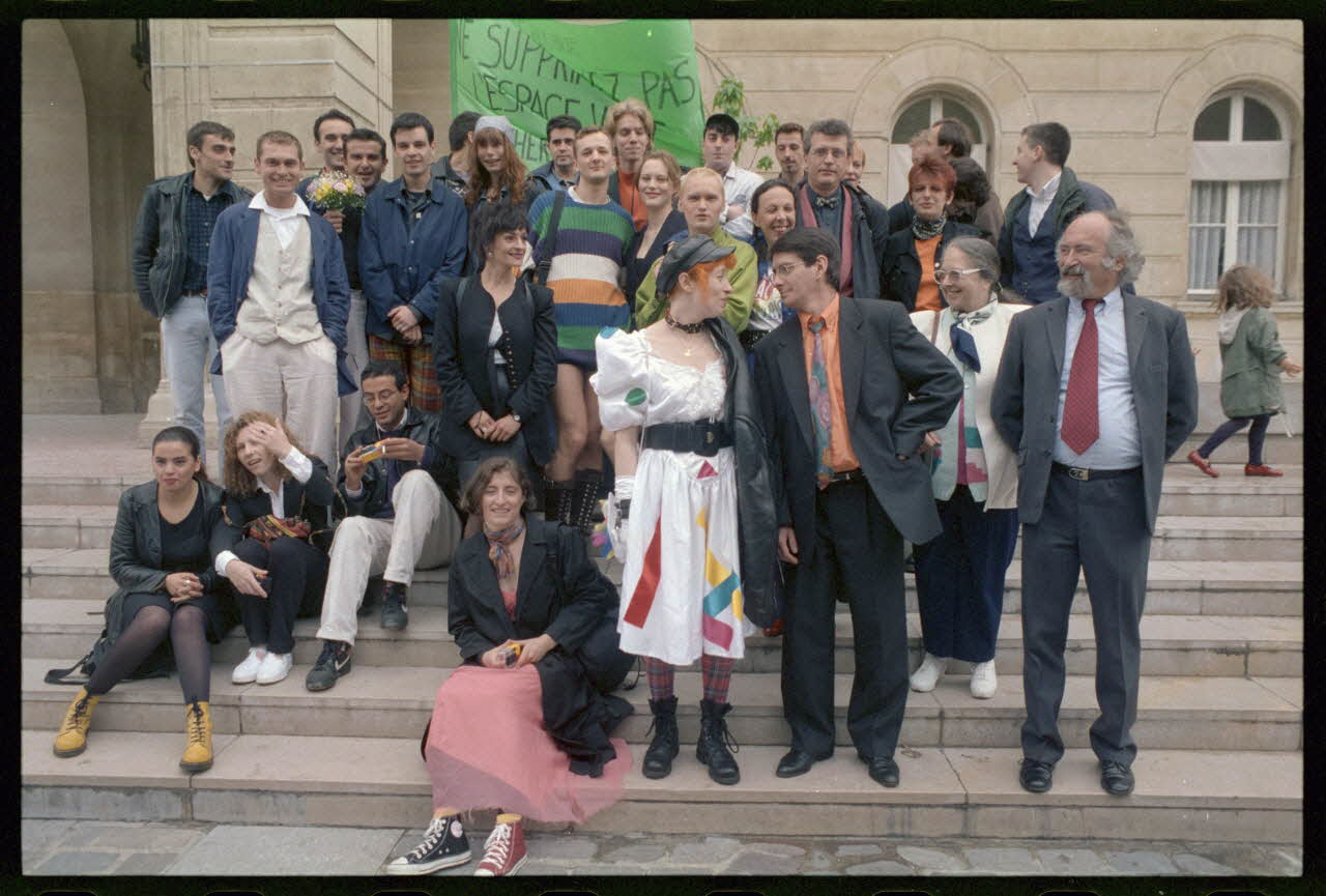 Tom Craig négatif Act Up-Mariage Elsa & Bruno Ile-de-France, France 1996 Ph.2014.1.1886.51 Photo Collection Mucem, Tom Craig