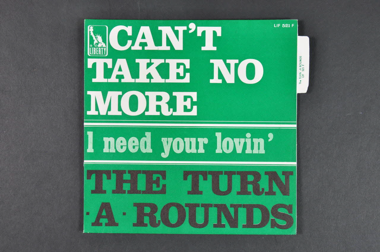 pochette de disque I need your lovin' 2001.69.16.2972 Photo Mucem