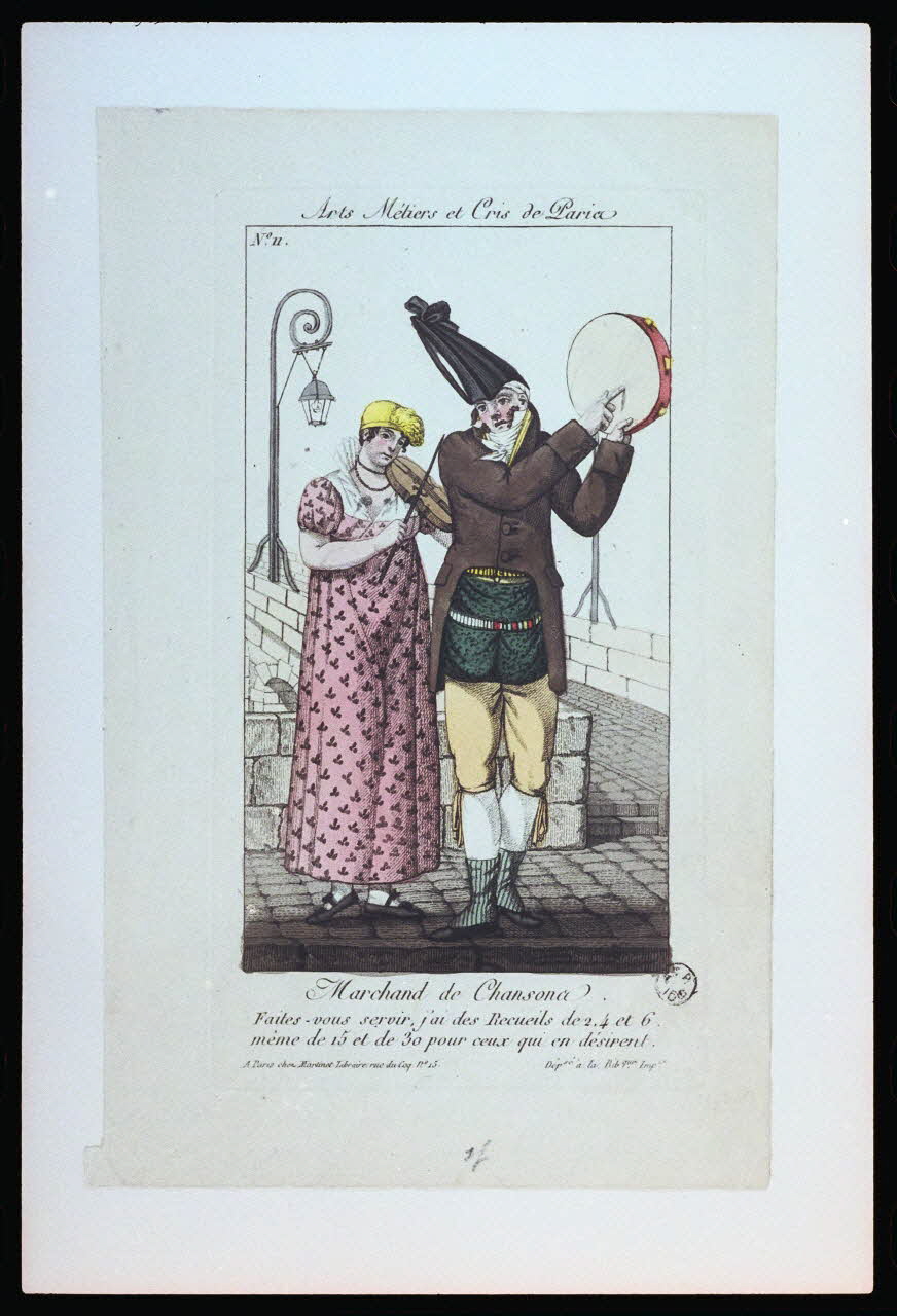 Danièle Adam ; Hervé Jézéquel photographie MNATP. Exposition. Musiciens des rues de Paris (18 novembre 1997 - 27 avril 1998) Ile-de-France, France 1997 Ph.2008.00.5.288 Photo