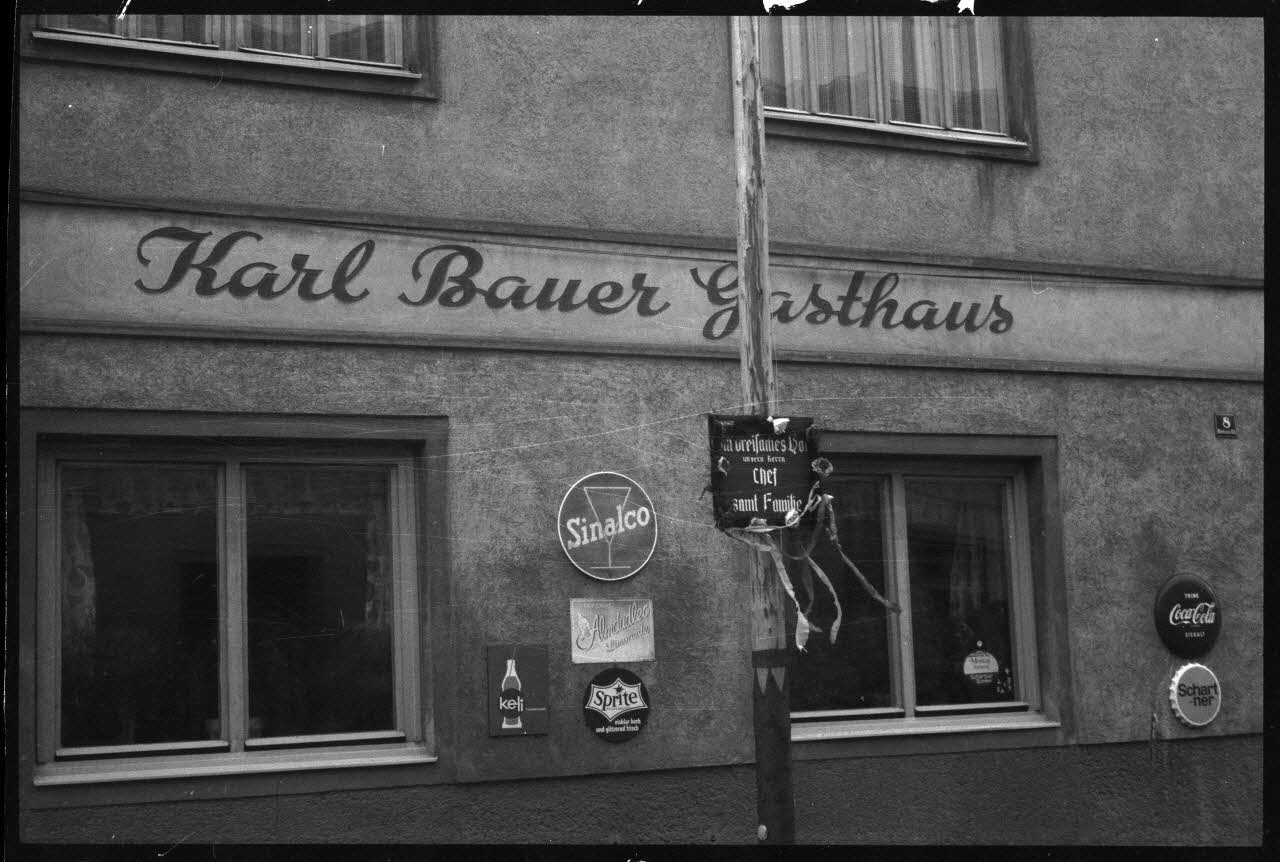 Jean Cuisenier photographie Enquête conduite par Jean Cuisenier en Autriche (mai 1972) Tulln, Autriche 1972/5/10 Ph.1972.134.2 Photo