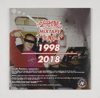 Sike CD Southpainters Mixtape "20 ans" Midi-Pyrénées, France 2018 2022.5.6.1-2 Photo Mucem / Marianne Kuhn