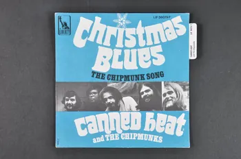 The Chipmunks ; Canned Heat ; Liberty pochette de disque The Chipmunk song France 1968 2001.69.16.3001 Photo Mucem