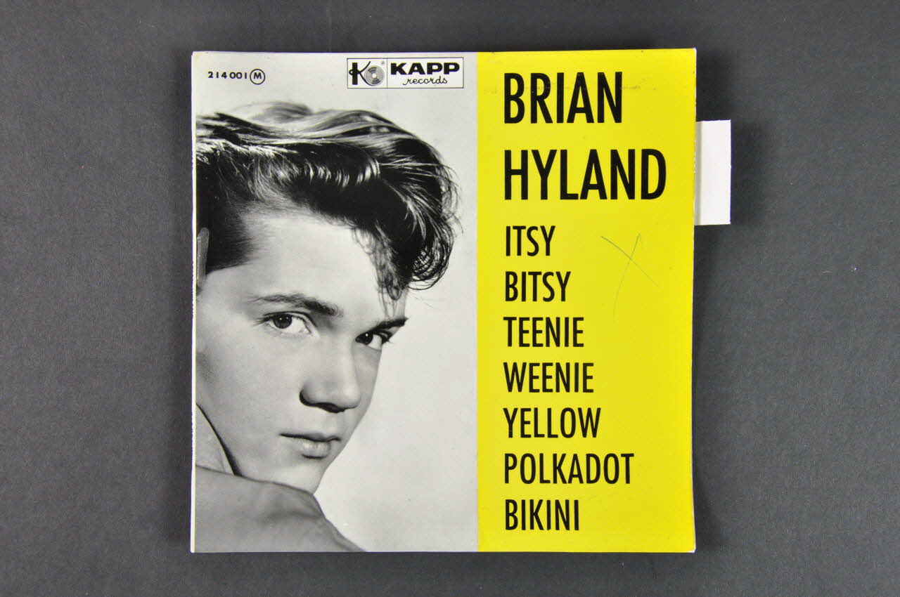 pochette de disque Baby face 2001.69.16.3015 Photo Mucem