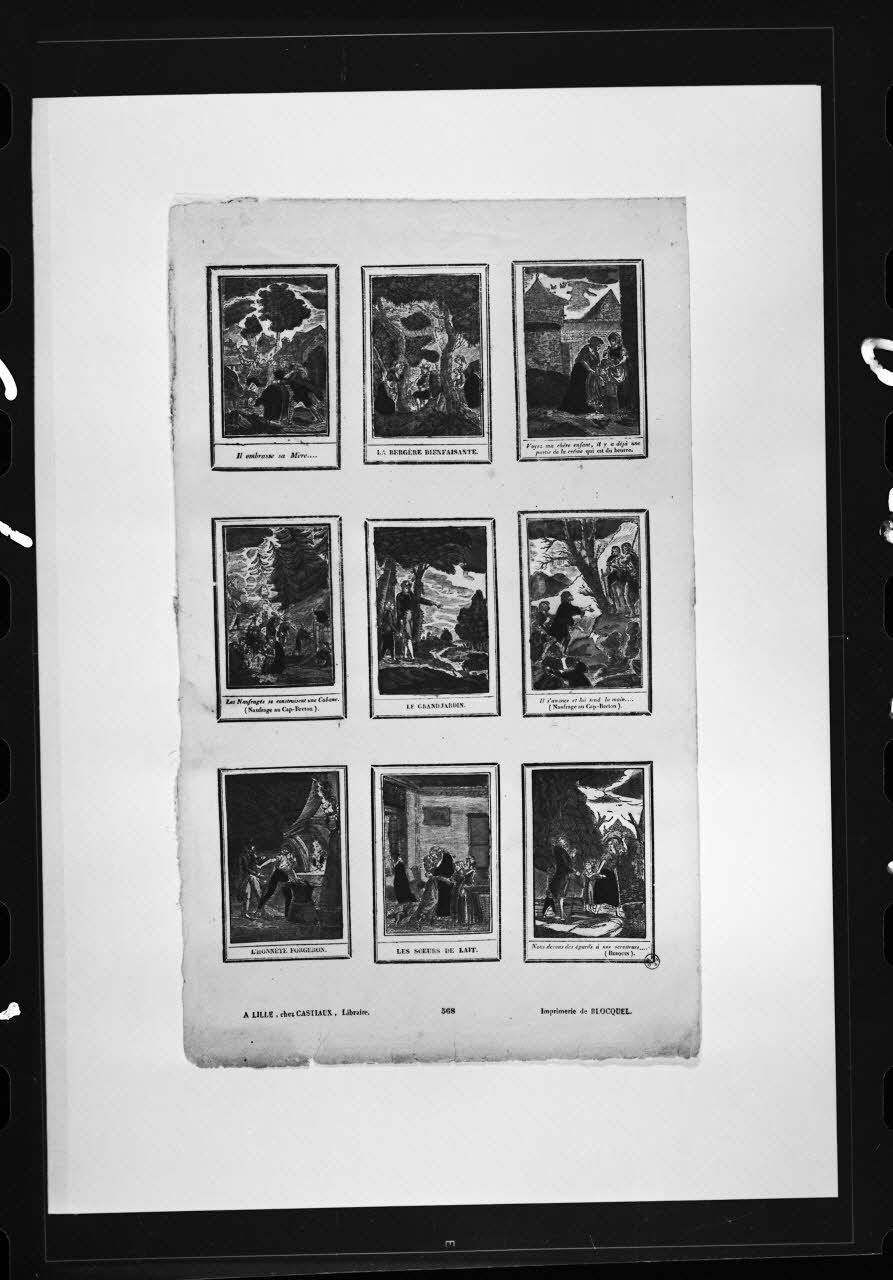 Microfilm photographie Pot à traire 1970 Ph.1970.95.1058 Photo