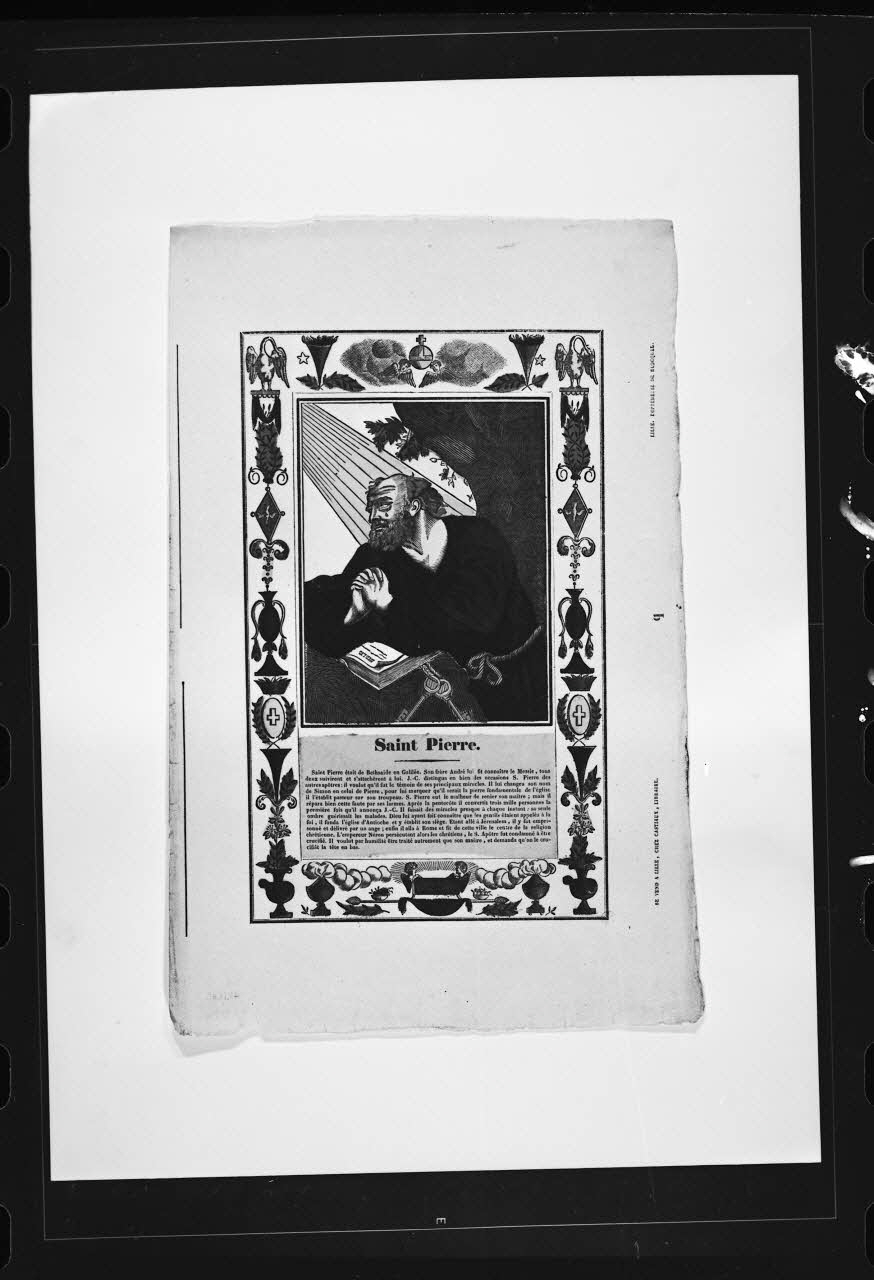 Microfilm photographie Tuile 1970 Ph.1970.95.1064 Photo