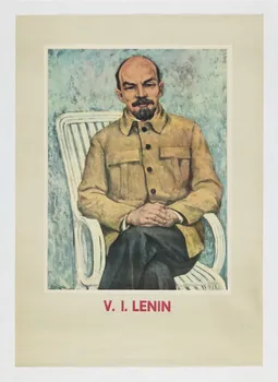 affiche V. I. Lenin 2022.19.6 Photo Mucem / Marianne Kuhn
