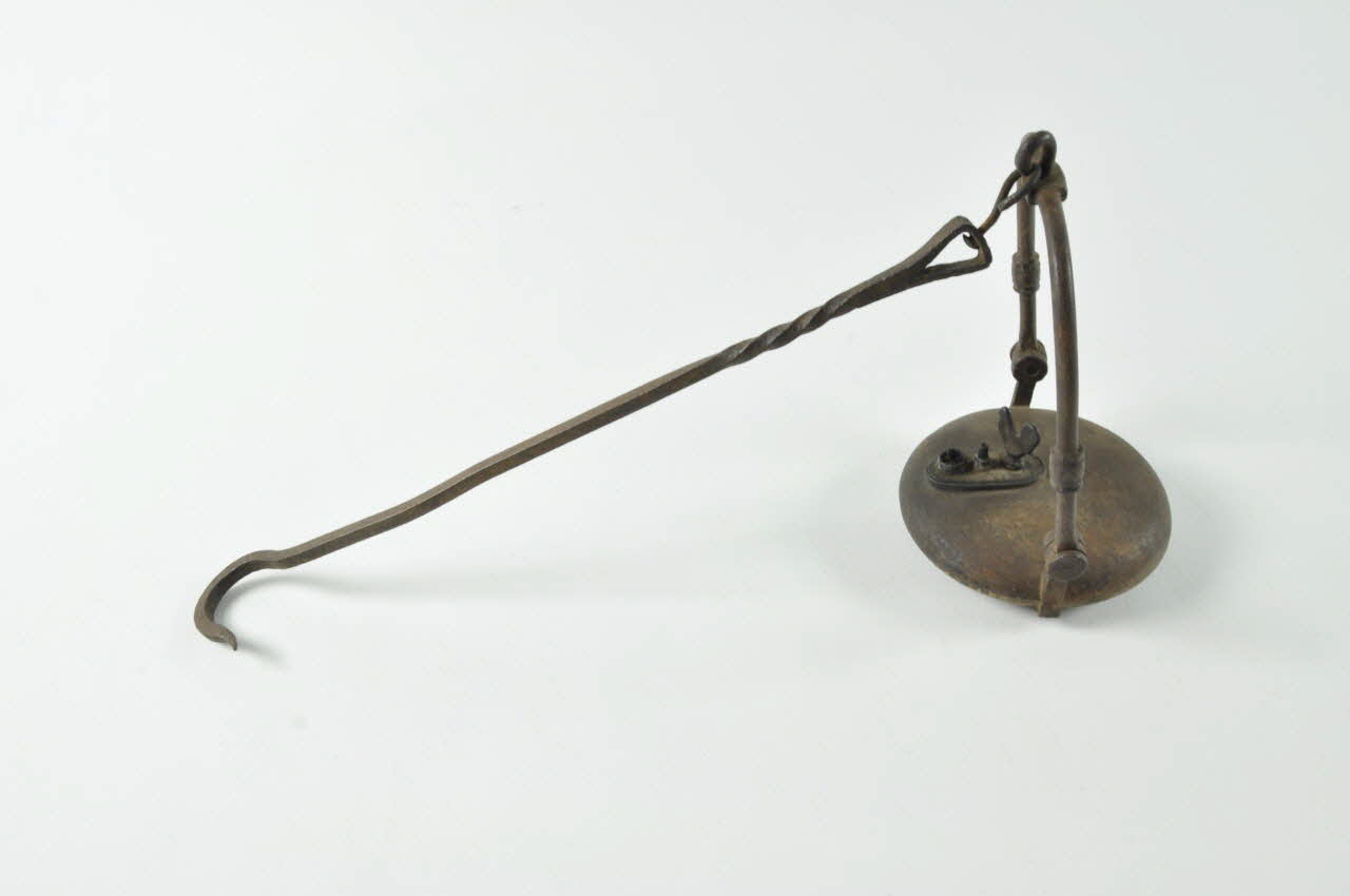 lampe de mineur Lumé 1947.21.54 Photo Mucem