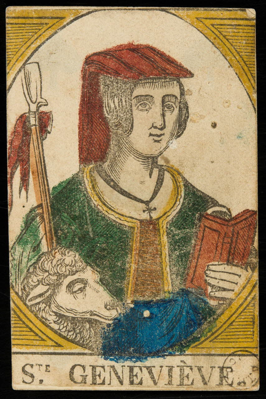 estampe STE. GENEVIEVE. 1976.42.4 Photo Mucem