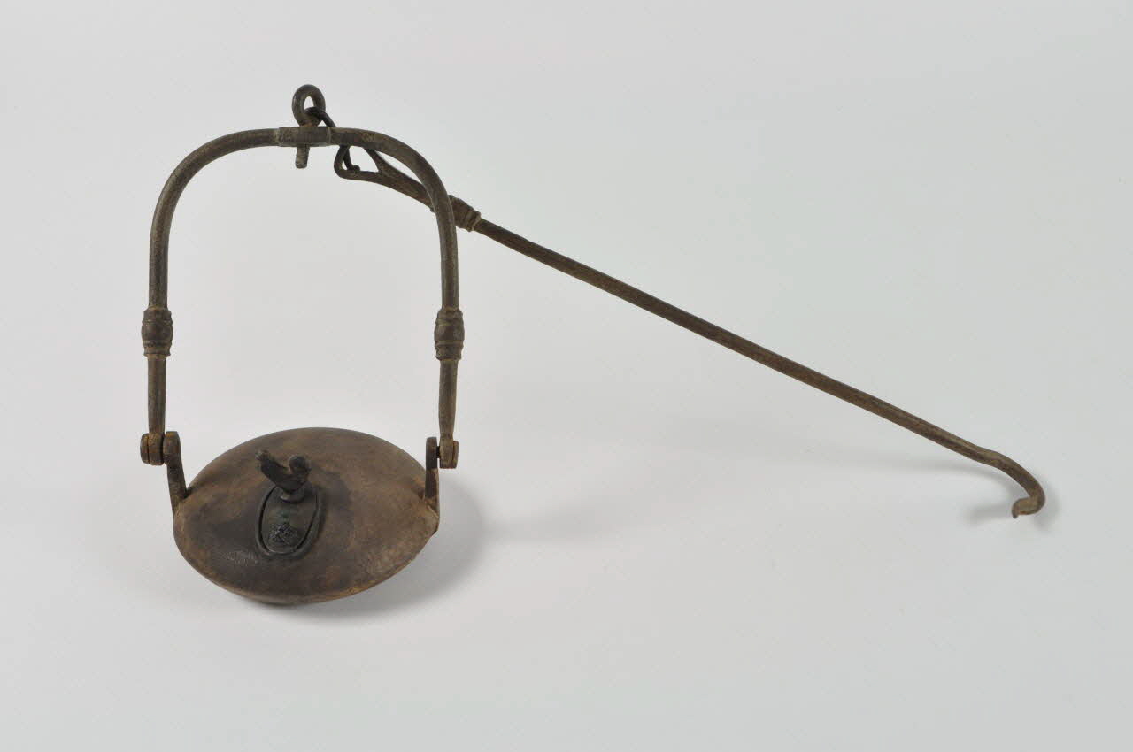 lampe de mineur Lumé 1947.21.55 Photo Mucem