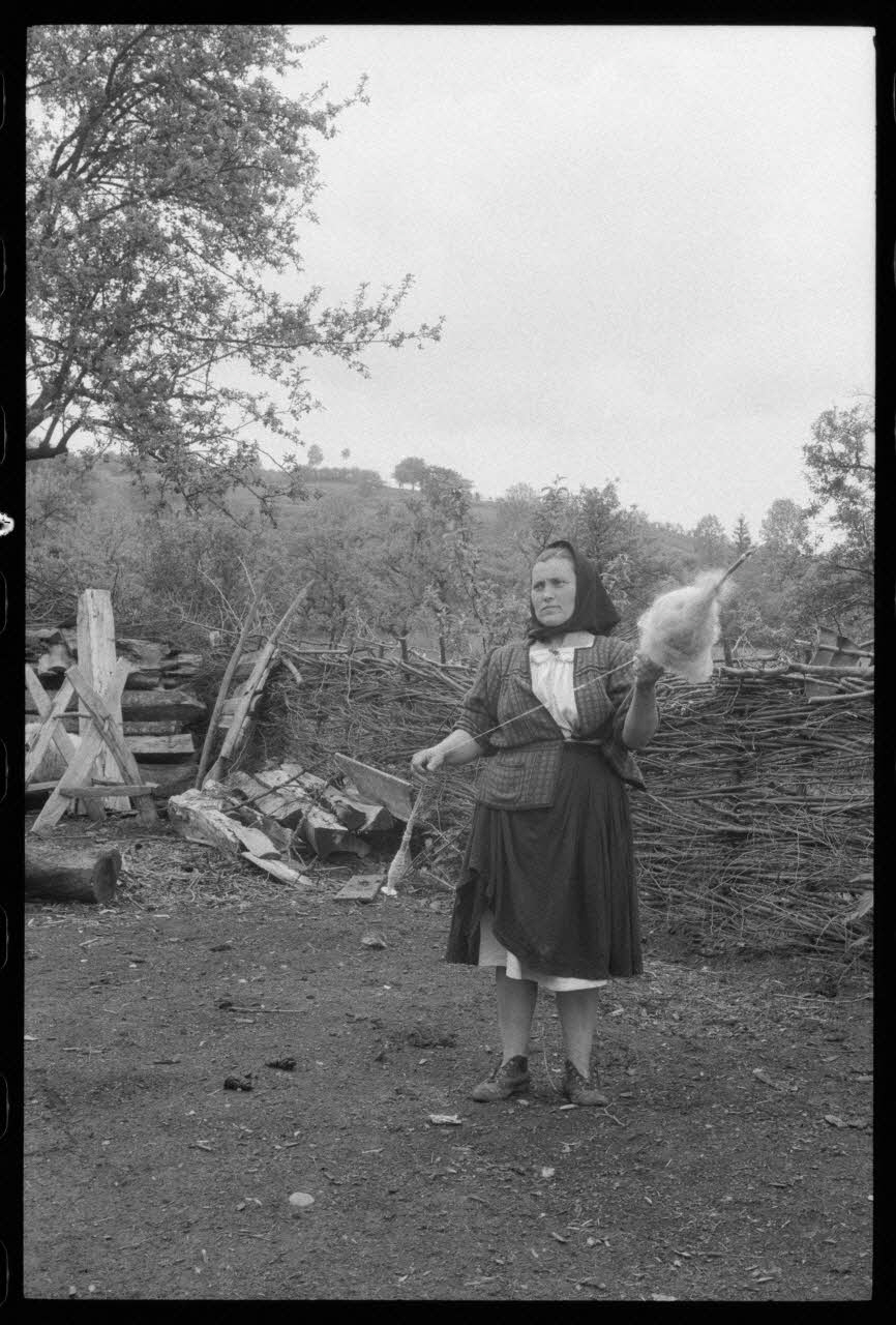 Jean Cuisenier photographie Enquête conduite par Jean Cuisenier en Roumanie (mai 1973) Roumanie 1973/5/1 Ph.1974.3.257 Photo