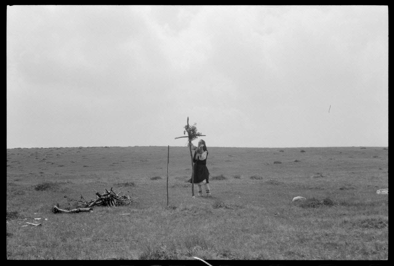 Jean Cuisenier photographie Enquête conduite par Jean Cuisenier en Roumanie (mai 1973) Roumanie 1973/5/1 Ph.1974.3.58 Photo
