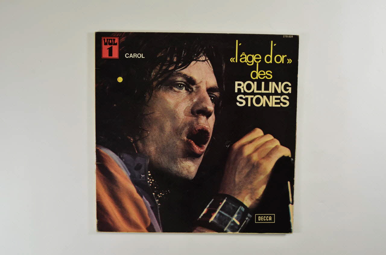 disque 33 tours L'âge d'or des Rolling Stones vol. 1 2001.69.16.317.1-2 Photo Mucem