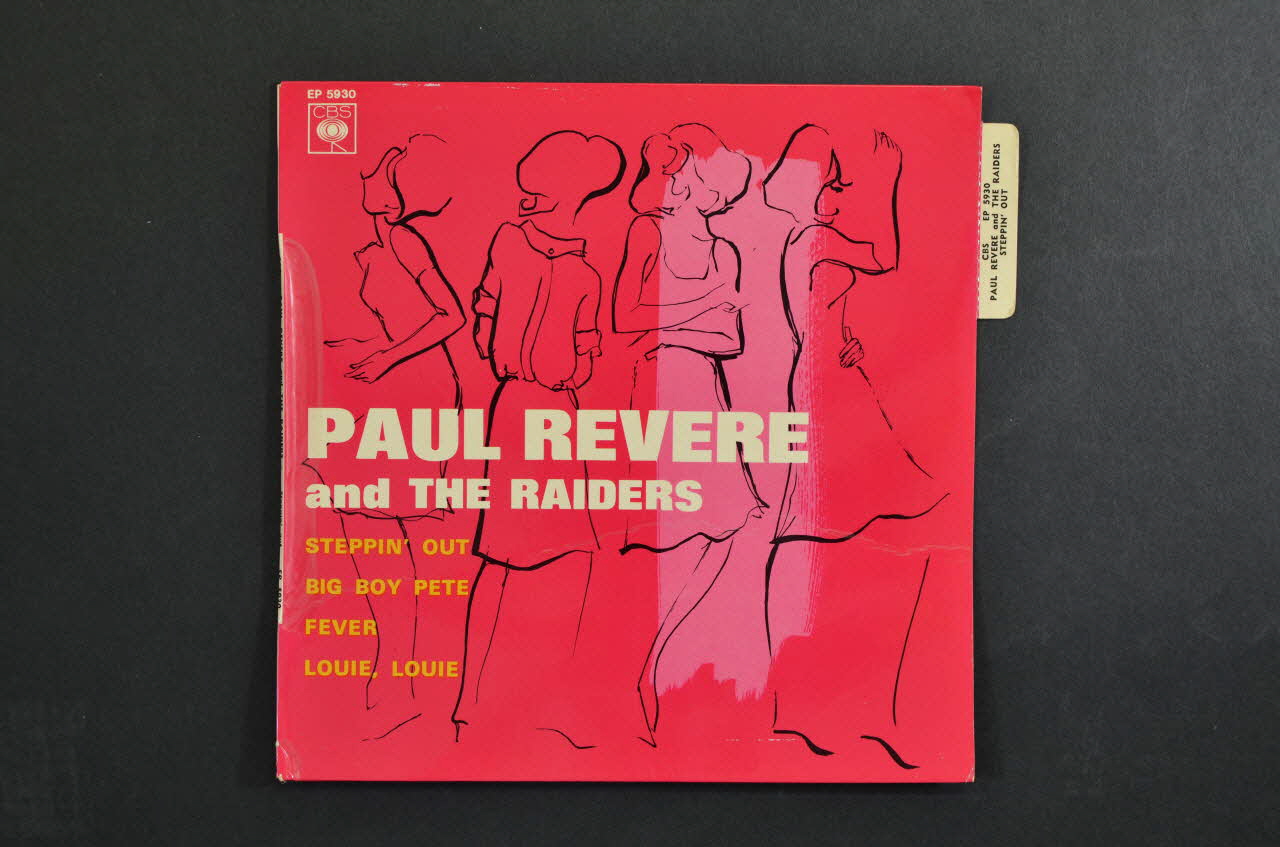 pochette de disque Louie Louie 2001.69.16.3179 Photo Mucem