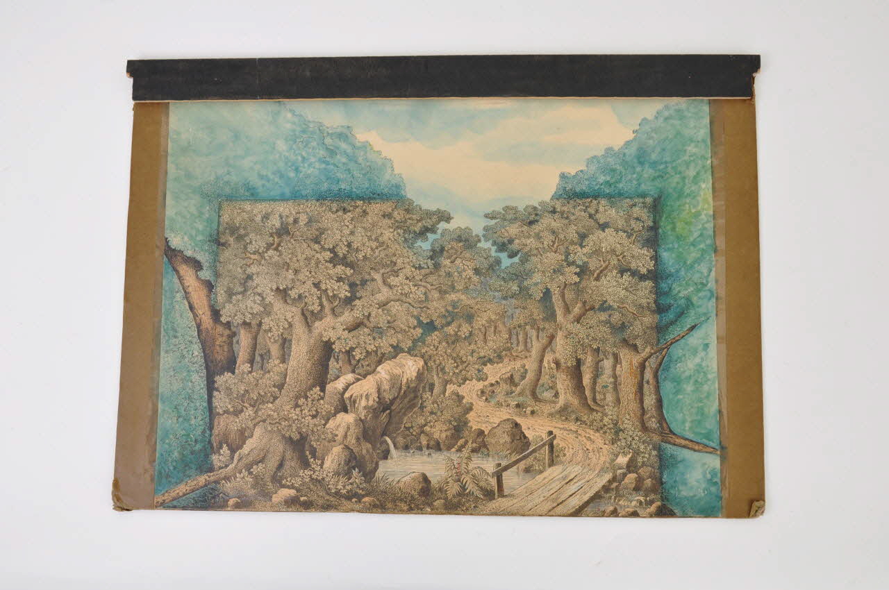 élément constitutif de théâtre de marionnettes 1947.41.19 Photo Mucem