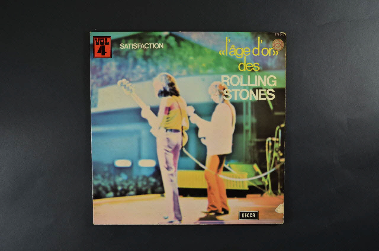 disque 33 tours L'âge d'or des Rolling Stones vol. 4 2001.69.16.319.1-2 Photo Mucem