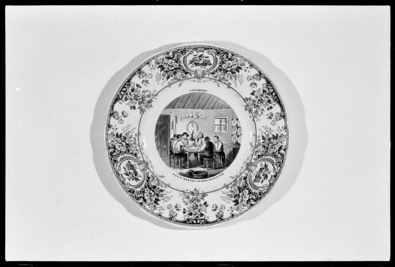 Alain Guey ; A. Chastanier photographie Assiette Ile-de-France, France 1974 Ph.1974.6.607 Photo