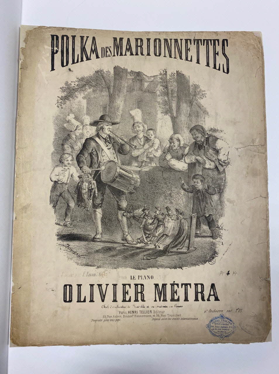 partition POLKA DES MARIONNETTES 1951.65.2 Photo