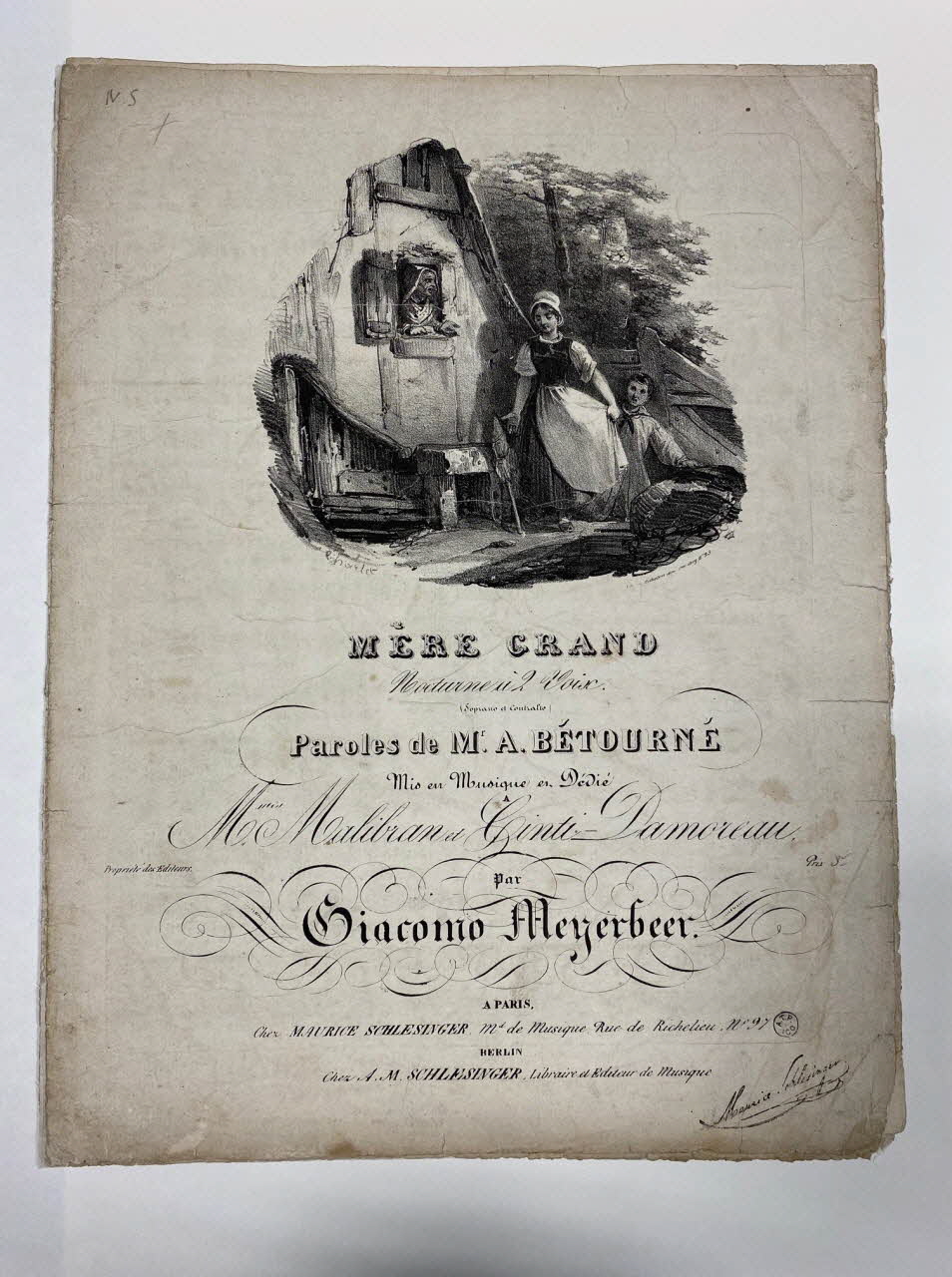 estampe MERE GRAND 1951.65.297 Photo