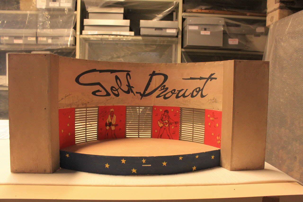 Long Chris maquette d'architecture Ile-de-France, Paris 1962 2001.69.2 Photo Mucem