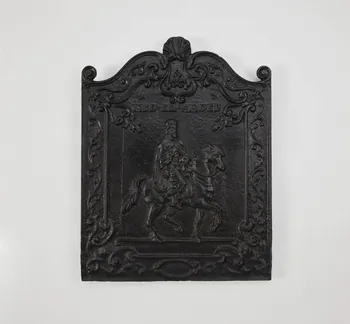 plaque de cheminée Abd-el-Kader France 1830-1840 2022.1.12 Photo Mucem / Marianne Kuhn