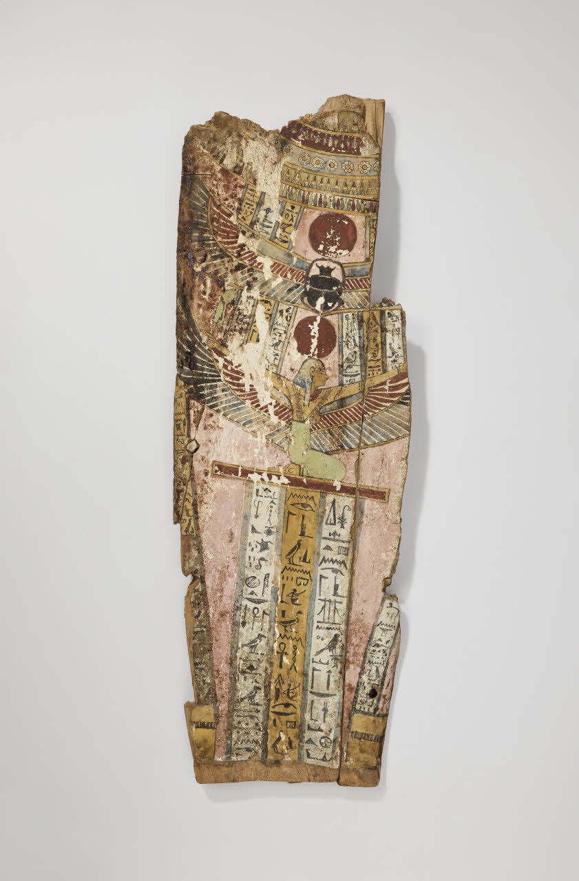 couvercle couvercle de cercueil ptolémaïque 2022.3.16 Photo Mucem / Marianne Kuhn