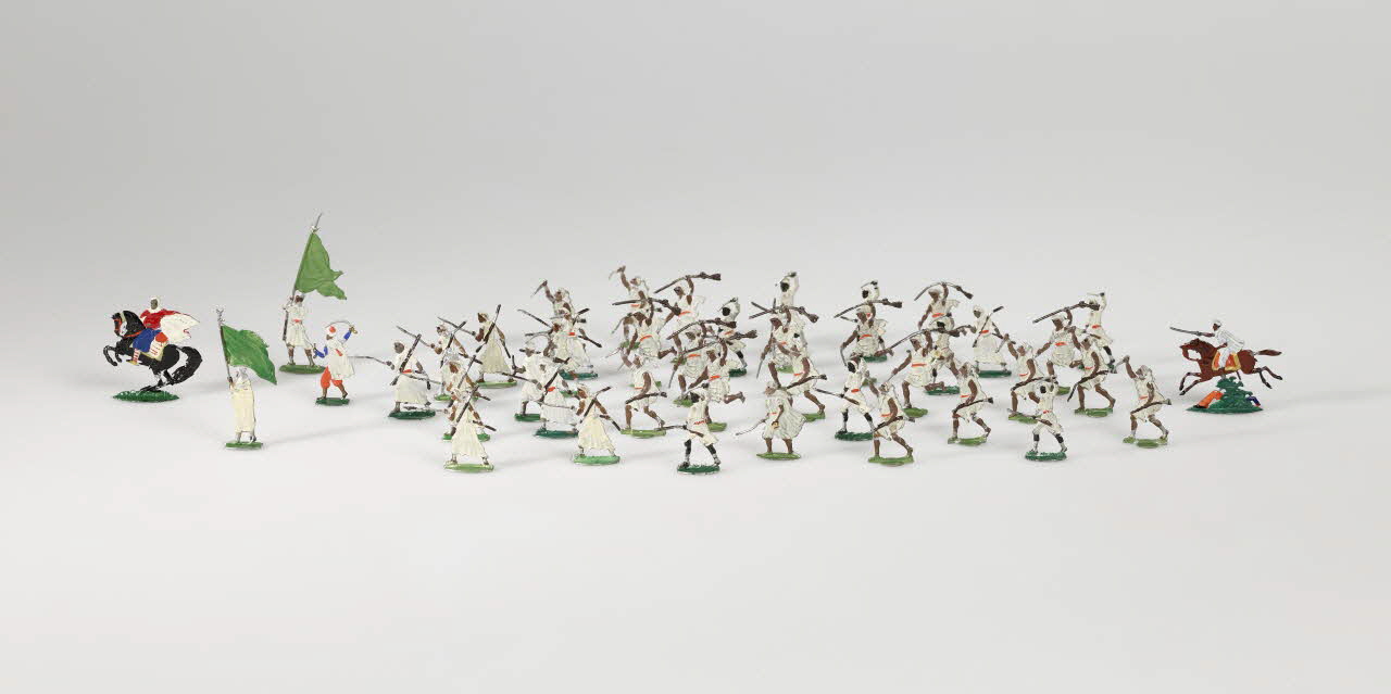 figurine L'armée d'Abd el-Kader 2022.1.13.1-44 Photo Mucem / Marianne Kuhn