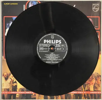 Michel Mallory ; Robert Paul Guidotti ; Bruce Deal ; John Selk ; Frédérique Gengenbach ; James Browning ; The Night Rider Band ; Pierrette Bargoin ; Brian Cadd ; Randall Hill ; Eddie Vartan ; Roland Guillotel ; Jean-Jacques Genevard ; Philips ; Phonogram ; Sorel ; Bernard Leloup ; Patrick Soubiran disque 33 tours Live, Enregistrement public 81 France 1981 2001.69.16.14.1-4 Photo