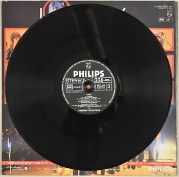 Michel Mallory ; Robert Paul Guidotti ; Bruce Deal ; John Selk ; Frédérique Gengenbach ; James Browning ; The Night Rider Band ; Pierrette Bargoin ; Brian Cadd ; Randall Hill ; Eddie Vartan ; Roland Guillotel ; Jean-Jacques Genevard ; Philips ; Phonogram ; Sorel ; Bernard Leloup ; Patrick Soubiran disque 33 tours Live, Enregistrement public 81 France 1981 2001.69.16.14.1-4 Photo