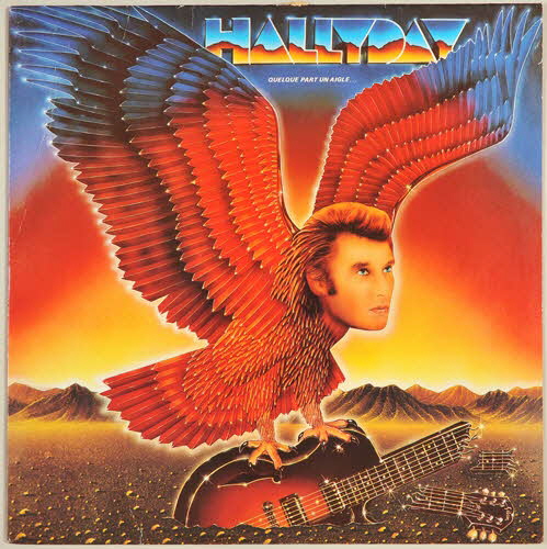 H Hochet ; Cher De Han ; Slim ; Steve Marston ; Joe Hammer ; John Volaitis ; George Doering ; Eric Bouad ; Sauveur ; Pierre Billon ; The Waters ; Bruno Victoire ; Joel Peskin ; Ross Stein ; Bill Fowler ; H Loustau ; Ed Greene ; José Souc ; Ryan Ulyate ; Steve Rucker ; Roger Loubet ; Al Perkins ; Philips ; Phonogram ; Jean-Claude Asse ; Imprimerie Glory disque 33 tours Quelque part un aigle... Île-de-France, France 1982 2001.69.16.16.1-2 Photo